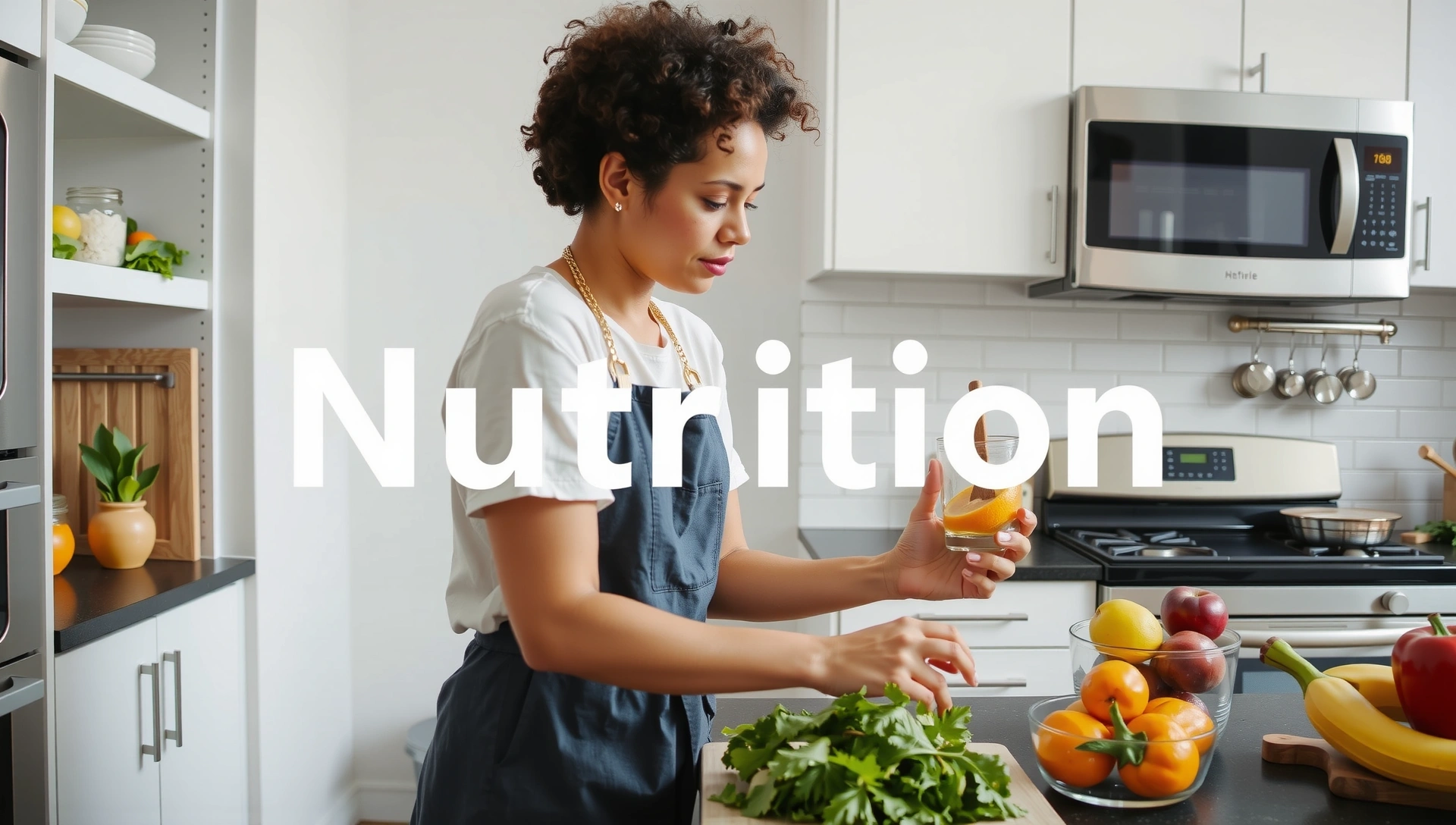 Inspirativní obraz osoby, která se učí nebo připravuje jídlo